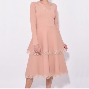 Stella McCartney Pink Blush Long Sleeve Dress